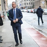 Dolazak članova HDZ-a na sjednicu šireg Predsjedništva i Nacionalnog odbora stranke