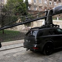 Bugatti u Radićevoj ulici na snimanju