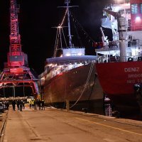 Sudar brodova u riječkoj luci