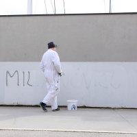 Split: Osvanuli uvredljivi grafiti protiv Milanovića, natpisi brzo uklonjeni