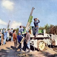 Francuski protuavionski topovi tijekom bitke za Verdun