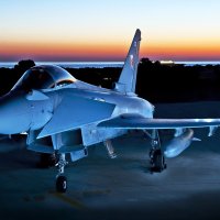 Britanski Eurofighter Typhoon na stajanci baze Akrotiri