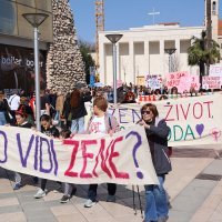 Jubilarni 10. Marš za prava žena u Splitu