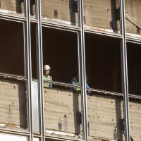 Vjesnik, radnici u zgradi