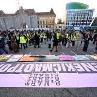 Noćni marš za ženska prava u Zagrebu