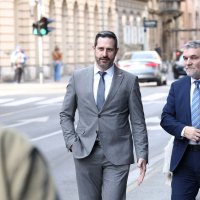 Dolazak članova na sjednicu HDZ-a