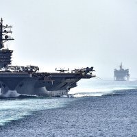 Jedan od američkih nosača zrakoplova u Perzijskom zaljevu u lipnju 2016. godine