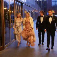 Dolazak uzvanika na svadbu Marijana Kustića i Nike Perenčević