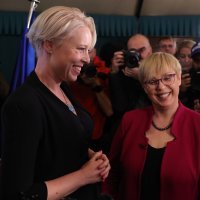 Urška Klakočar Zupančič i slovenska predsjednica Nataša Pirc Musar