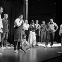 Putujuće kazalište Šopalović, radne s probe