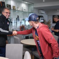 Jo Nesbo i Ante Čačić, 2022.