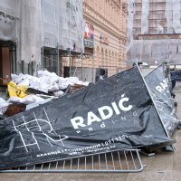Snažni udari vjetra u Zagrebu