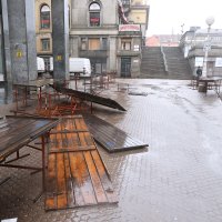 Snažni udari vjetra u Zagrebu