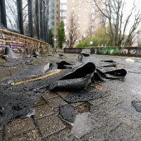 Cibona KC Dražen Petrović, šteta od vjetra, 27.3.2026.