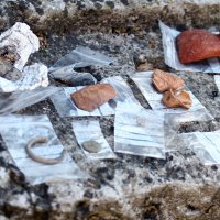 Predmeti pronađeni prilikom iskopavanja na lokalitetu Kamenica