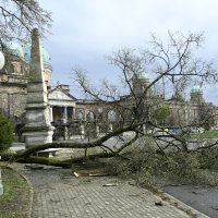 Posljedice nevremena na Mirogoju