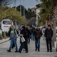 Brojni mornari s USS Gerald R. Ford danas su se iskrcali u Splitu i uputili u grad