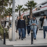 Brojni mornari s USS Gerald R. Ford danas su se iskrcali u Splitu i uputili u grad