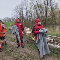 Spasilačka akcija u Savi kod Babine Grede