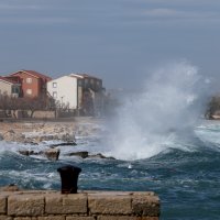 Ražanac: Jaka bura u Velebitskom kanalu