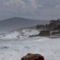Ražanac: Jaka bura u Velebitskom kanalu