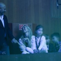 Davor Lukšić i Cristel Carrisi s djecom na njenog oca Al Bana