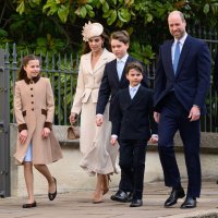 Kate Middleton, prinčevi William, George i Louis, princeza Charlotte (1)