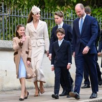 Kate Middleton, prinčevi William, George i Louis, princeza Charlotte (1)