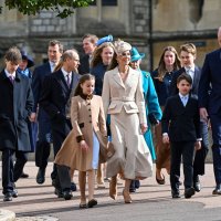 Kate Middleton, prinčevi William, George i Louis, princeza Charlotte (1)