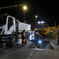 Puknula cijev na križanju Vukovarske i Držićeve