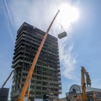 Počelo uklanjanje dijela katova zgrade Vjesnika