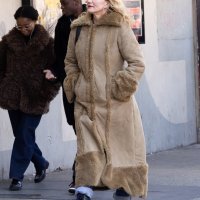 Cameron Diaz na setu filma 'The Sham'