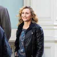 Cameron Diaz na setu filma 'The Sham'