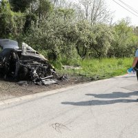 Izgorio Audi Q8 u Podsusedu