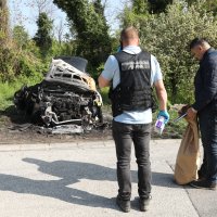 Izgorio Audi Q8 u Podsusedu