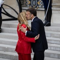 Emmanuel Macron i Giorgia Meloni