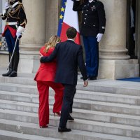 Emmanuel Macron i Giorgia Meloni