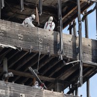 Radovi na rušenju Vjesnika