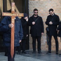 Posljednji ispraćaj Danijele Car na Krematoriju