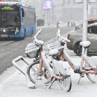 Snježna oluja pogodila Moskvu