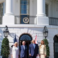 Britanski kraljevski par, Donald i Melania Trump