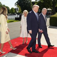 Melania i Donald Trump, britanski kraljevski par