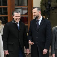 Pete Hegseth i Jennifer Rauchet