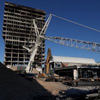 Iz preventivnih razloga spuštena dizalica kod Vjesnika