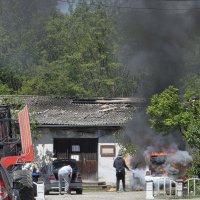 Zapalio se auto kod park-šume Dotrščina u Zagrebu