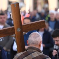 Molitelji i prosvjednici u Zagrebu