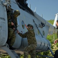 Ročnici na letu helikopterom