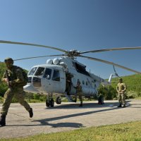 Ročnici na letu helikopterom