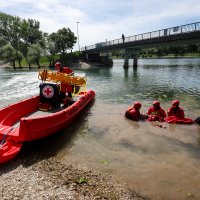Pokazna vježba Spasilačke službe Hrvatskog Crvenog križa