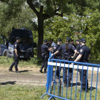 Trnjanski kresovi na Savskom nasipu u Zagrebu